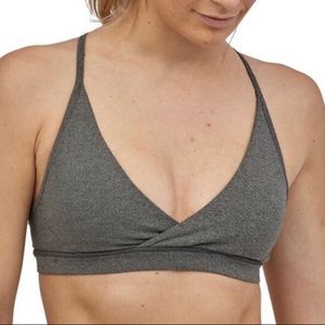 Patagonia Forge Gray Cross Beta Sports Bra - M